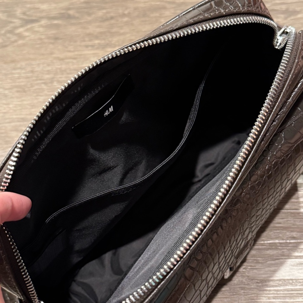 H&M Cross body Bag Faux Crocodile leather - Picture 14 of 16